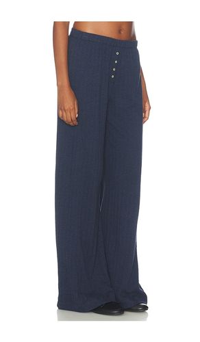 Pointelle Boxer Pant in Midnight Melange in . Taglia L. Also in M, S, XS - LESET - Modalova