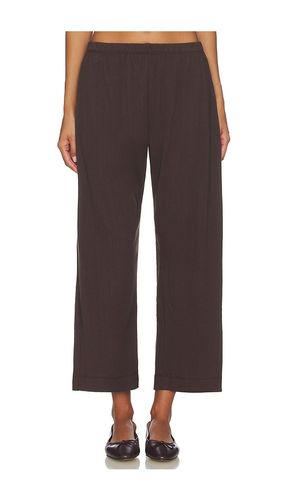 Pointelle Crop Wide Leg Pant in . - size L (also in M, S, XS) - LESET - Modalova