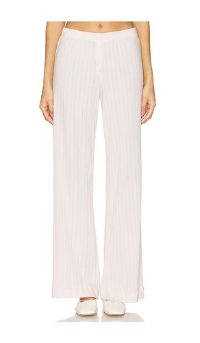 Pointelle Boxer Pant in Blush. - size L (also in M) - LESET - Modalova