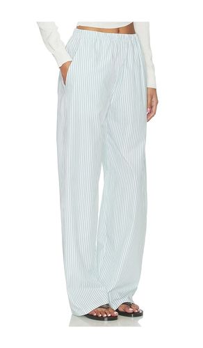 Yoshi Stripe Wide Leg Pant in . Size M. Also in S, XS - LESET - Modalova