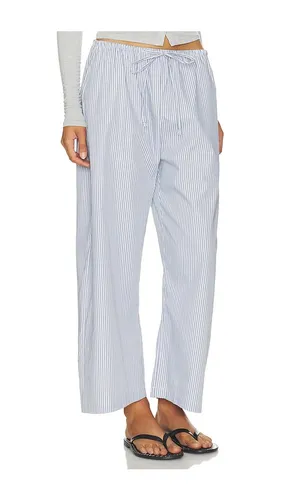 Yoshi Stripe Crop Drawstring Pant in . Size S. Also in L, XL - LESET - Modalova