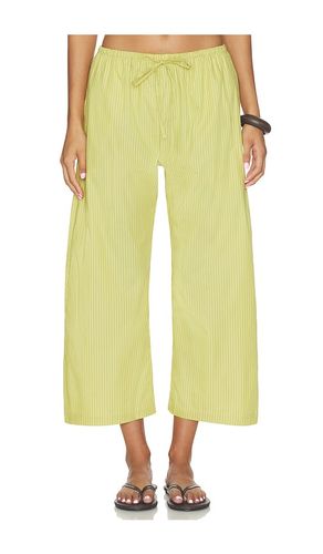 Yoshi Stripe Crop Drawstring Pant in . - size S (also in XL) - LESET - Modalova