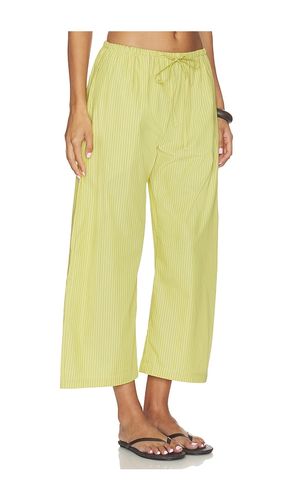 Yoshi Stripe Crop Drawstring Pant in . Size XS. Also in M, L - LESET - Modalova