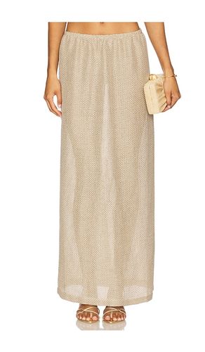 Stella Maxi Skirt in Beige. - size M (also in S, XL, XS) - LESET - Modalova
