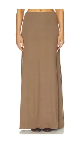 Lauren Maxi Skirt in Tan. - size S (also in M) - LESET - Modalova