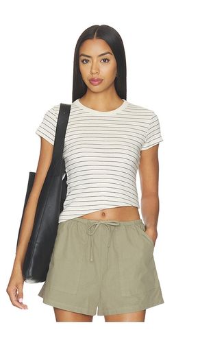 Nando Stripe Slim Fit Tee in . Taglia L. Also in M, S, XS - LESET - Modalova
