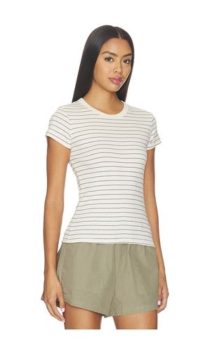 Nando Stripe Slim Fit Tee in . Taglia L. Also in M, S, XS - LESET - Modalova