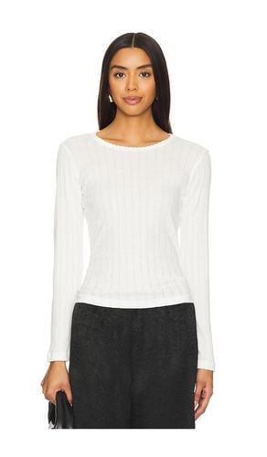 Pointelle Long Sleeve in . - size L (also in M) - LESET - Modalova