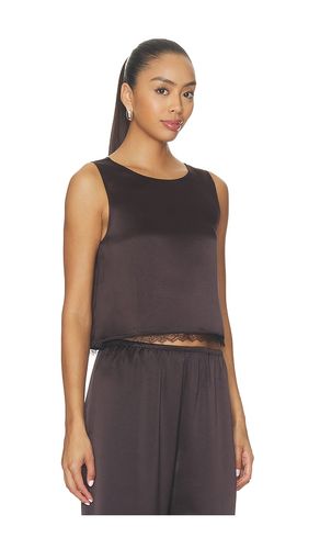 Barb Lace Crop Sleeveless Crew in . Taglia L. Also in S - LESET - Modalova