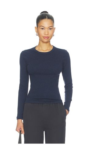 Nando Slim Fit Long Sleeve Top in Navy. - size XS (also in S, M, L, XL) - LESET - Modalova