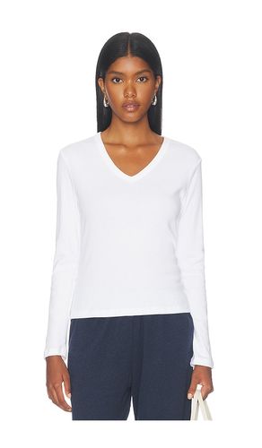 Nando Slim Long Sleeve V Neck Top in . Taglia M. Also in S, XS - LESET - Modalova