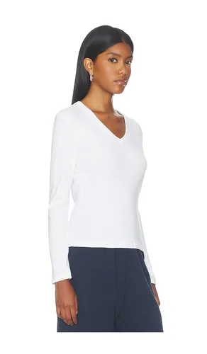 Nando Slim Long Sleeve V Neck Top in . Size M. Also in S, XS - LESET - Modalova