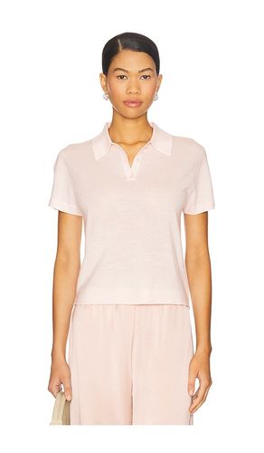 James Short Sleeve Polo in Pink. - size L (also in M, S, XL, XS) - LESET - Modalova