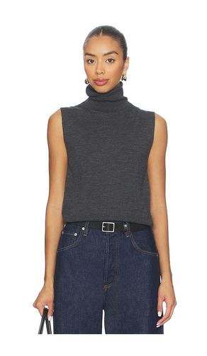 James Sleeveless Turtleneck in Grey. - size L (also in M, S) - LESET - Modalova