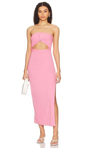 Vestido midi kierra en color rosado talla M en - Pink. Talla M (también en L, S, XL) - LSPACE - Modalova