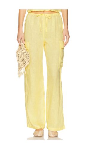 Sundown Cargo Pant in Yellow. - size L (also in M, XL, XS) - LSPACE - Modalova