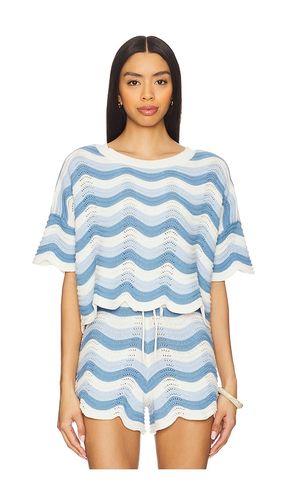 X revolve make waves top en color azul talla L en - Blue. Talla L (también en M, S, XL, XS) - LSPACE - Modalova