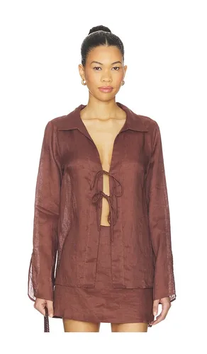 Venice Shirt in Brown. - size L (also in M, S, XS) - LSPACE - Modalova