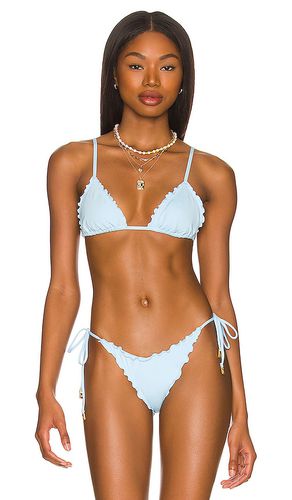 Maggie Bikini Top in Baby Blue. - size M (also in S) - LSPACE - Modalova