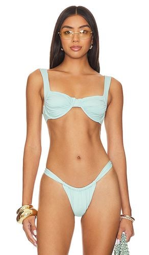 X Hanna Montazami Stella Bikini Top in Baby Blue. - size L (also in S) - LSPACE - Modalova