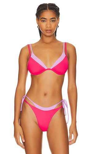 Seam-free Fused Zendaya Bikini Top in Fuchsia. - size L (also in S) - LSPACE - Modalova