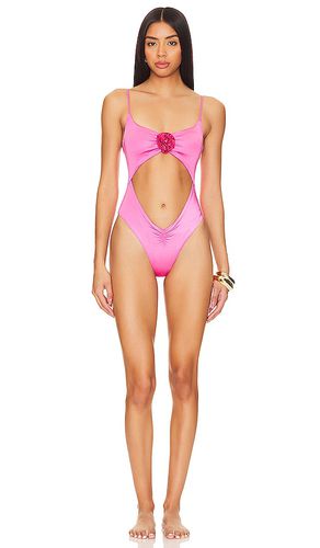 Sierra Satin Shine Classic One Piece in Pink. - size M (also in S, XL, XS) - LSPACE - Modalova