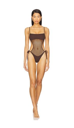 Catching Up One Piece Swimsuit in Brown. - size L (also in M, S, XL, XS) - LSPACE - Modalova