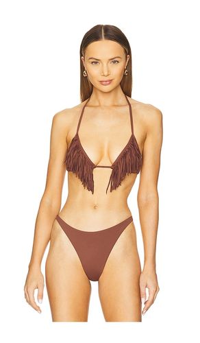 Sienna Bikini Top in Brown. - size L (also in M, S, XS) - LSPACE - Modalova