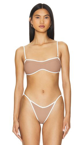 Selena Bikini Top in Brown. - size L (also in M, S, XL, XS) - LSPACE - Modalova