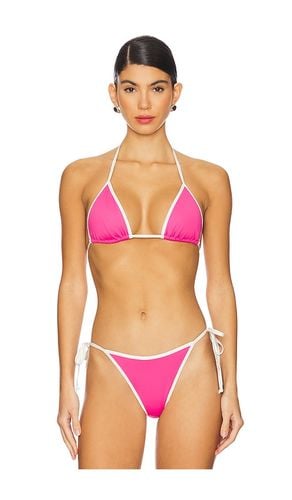 Lotus Bikini Top in Pink. - size L (also in M, S, XS) - LSPACE - Modalova