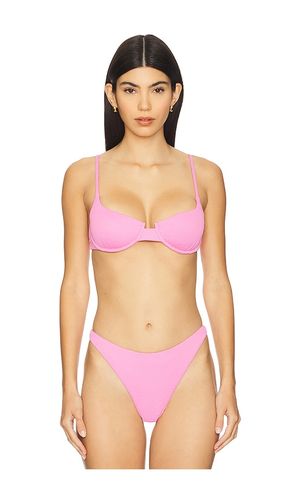 Belle Bikini Top in Pink. - size L (also in M, S, XL) - LSPACE - Modalova