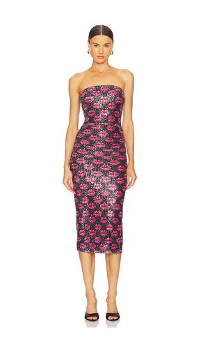 Kiss Kiss Tube Dress in Red,Black. - size L (also in M, XS) - Le Superbe - Modalova