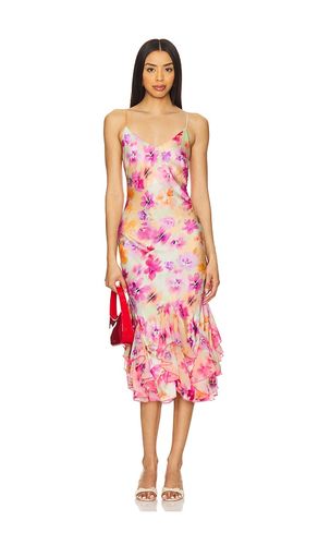 Frida Slip Dress in Pink, Orange. - size L (also in M, S, XS) - Le Superbe - Modalova