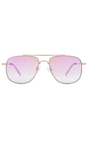 Gafas de sol the charmer en color rosado talla all en - Pink. Talla all - Le Specs - Modalova