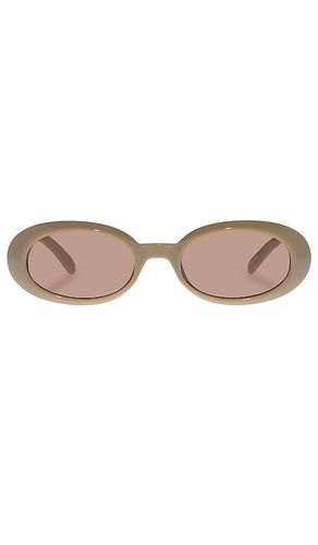Gafas de sol work it! en color bronce talla all en & - Tan. Talla all - Le Specs - Modalova