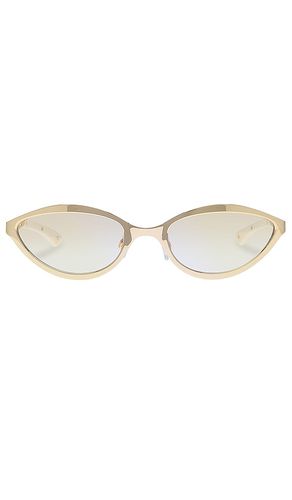 Le Specs Glitch in Metallic Gold - Le Specs - Modalova