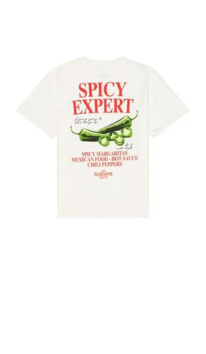 The Spicy Tee in Beige. - size L (also in M, S, XL/1X) - Los Sundays - Modalova