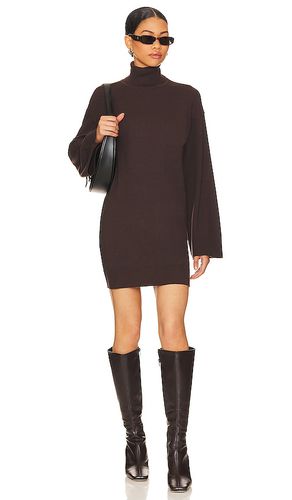 Fallon Sweater Dress in Chocolate. - size M (also in L, S, XL, XS, XXS) - LPA - Modalova