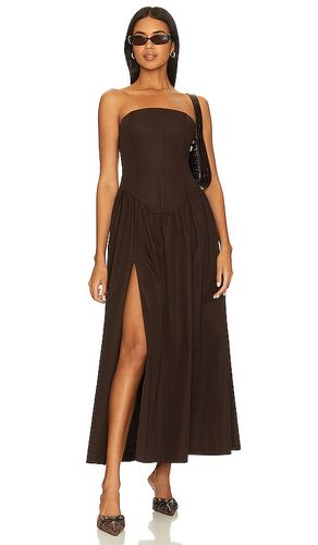 Giana Maxi Dress in Chocolate. - size L (also in M, S, XL, XS, XXS) - LPA - Modalova