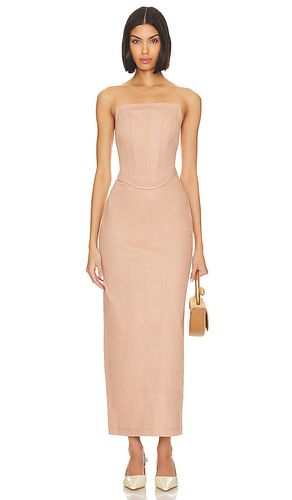 Livia Corset Maxi Dress in Blush. - size M (also in S, XL, XS, XXS) - LPA - Modalova