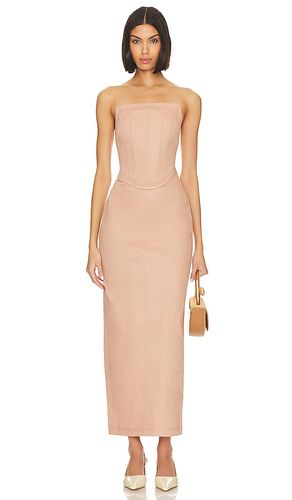 Livia Corset Maxi Dress in Blush. - size M (also in S, XL, XXS) - LPA - Modalova