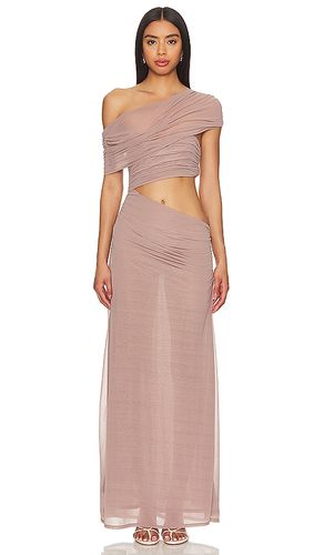 Mona Maxi Dress in Taupe. - size M (also in S) - LPA - Modalova