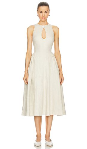 Seina Midi Dress in Neutral. - size L (also in M) - LPA - Modalova