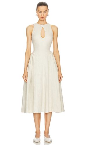 Seina Midi Dress in Neutral. - size L (also in M, S, XS, XXS) - LPA - Modalova