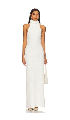 Evan Maxi Knit Dress in White. - size L (also in M, S, XL, XS) - LPA - Modalova