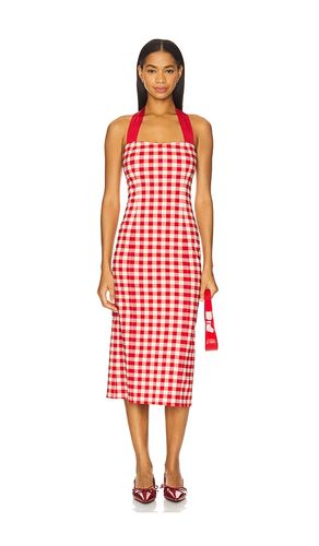 Liz Midi Dress in Red. - size L (also in M, S, XL, XS, XXS) - LPA - Modalova