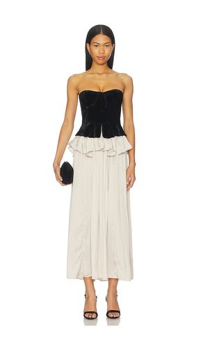 Lauretta Midi Dress in Black. - size L (also in M, XS) - LPA - Modalova