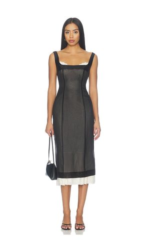 Navira Midi Dress in Black. - size M (also in S, XS, XXS) - LPA - Modalova