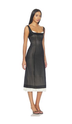 Navira Midi Dress in Black. - size M (also in S) - LPA - Modalova