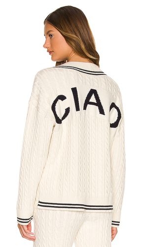 Ciao Cable V Neck Sweater in . Size M, S - LPA - Modalova